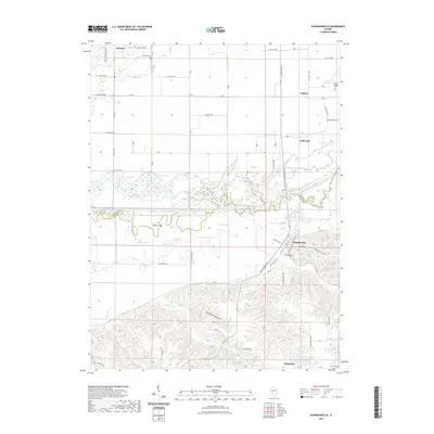 2021 Map of Chandlerville, 2021 Print