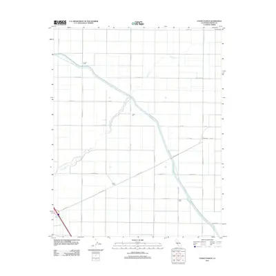 2012 Map of Chaney Ranch, 2012 Print