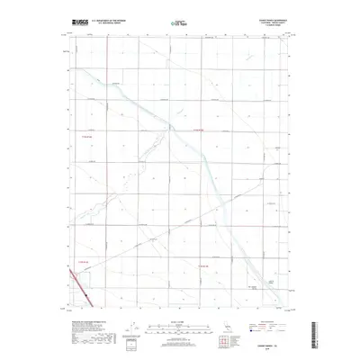 2018 Map of Chaney Ranch, 2018 Print