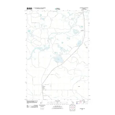 2011 Map of Channing, 2011 Print