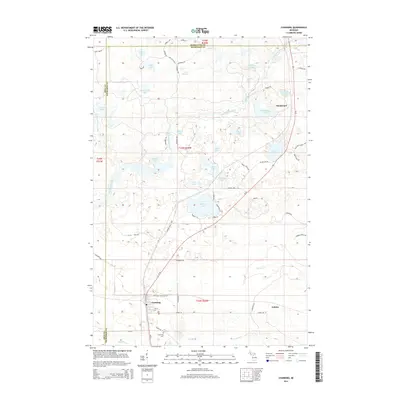 2014 Map of Channing, 2014 Print