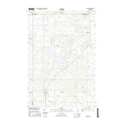 2017 Map of Channing, 2017 Print