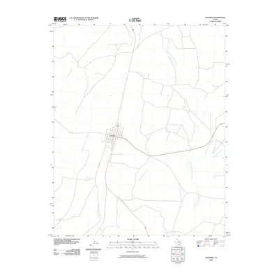 2010 Map of Channing, 2010 Print
