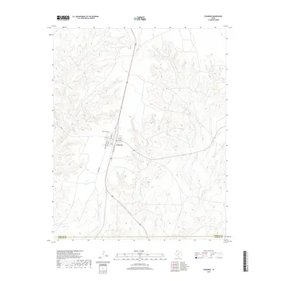 2019 Map of Channing, 2019 Print