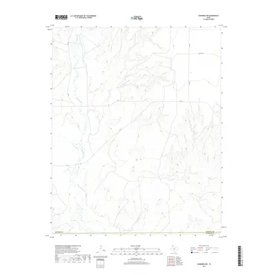 2019 Map of Channing NW, 2019 Print