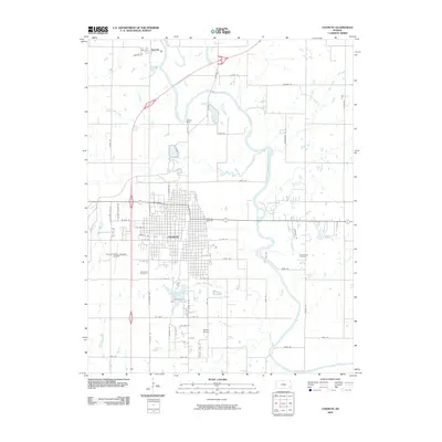 2009 Map of Chanute, 2009 Print