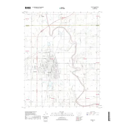 2018 Map of Chanute, 2018 Print