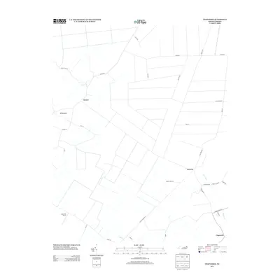 2013 Map of Chapanoke, 2013 Print