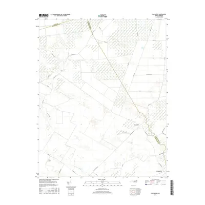 2016 Map of Chapanoke, 2016 Print