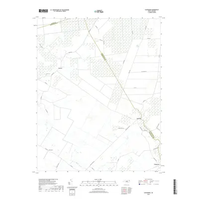2019 Map of Chapanoke, 2019 Print