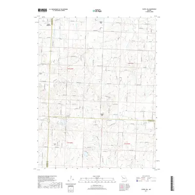 2017 Map of Chapel Hill, 2017 Print