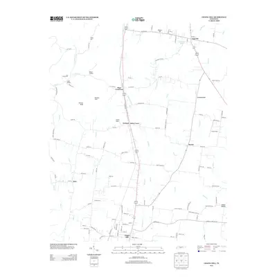 2013 Map of Chapel Hill, 2013 Print