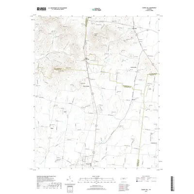 2019 Map of Chapel Hill, 2019 Print