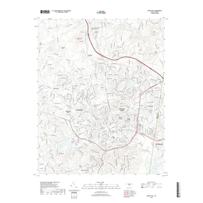 2019 Map of Chapel Hill, 2019 Print
