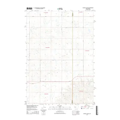 2015 Map of Chapelle Lake SW, 2015 Print