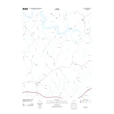 2013 Map of Chaplin, 2013 Print
