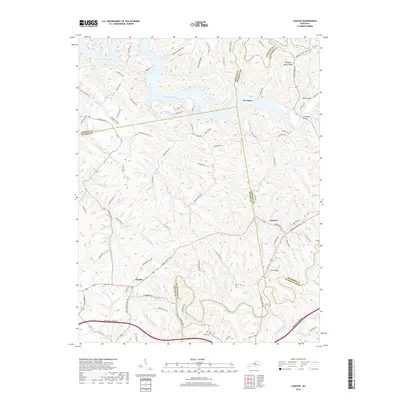 2019 Map of Chaplin, 2019 Print