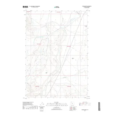 2017 Map of Chapman Bench, 2017 Print
