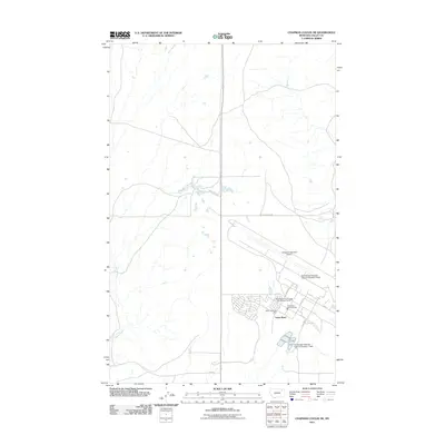 2011 Map of Chapman Coulee NE, 2011 Print
