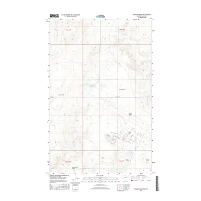 2017 Map of Chapman Coulee NE, 2017 Print