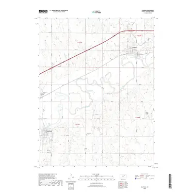 2018 Map of Chapman, 2018 Print
