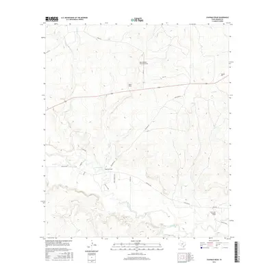 2016 Map of Chapman Draw, 2016 Print