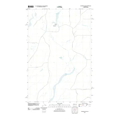 2011 Map of Chapman Lake, 2011 Print