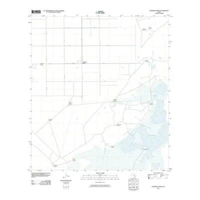 2010 Map of Chapman Ranch, 2010 Print