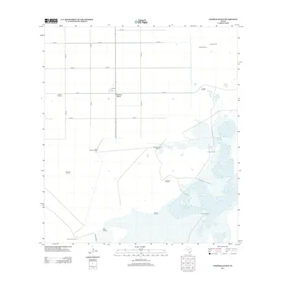 2013 Map of Chapman Ranch, 2013 Print