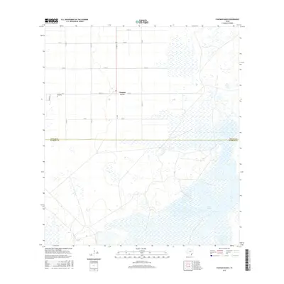 2016 Map of Chapman Ranch, 2016 Print