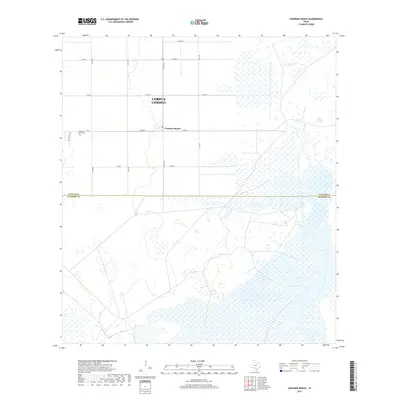 2019 Map of Chapman Ranch, 2019 Print
