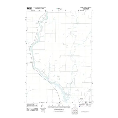 2011 Map of Chappee Rapids, 2011 Print