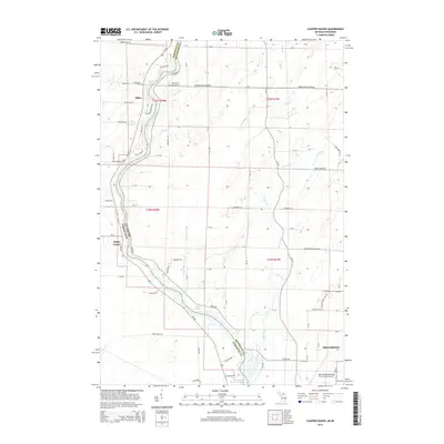 2014 Map of Chappee Rapids, 2014 Print