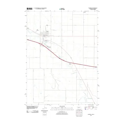 2010 Map of Chappell, 2010 Print