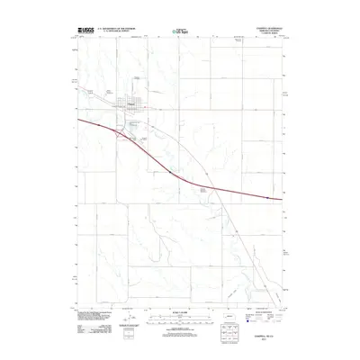2011 Map of Chappell, 2011 Print