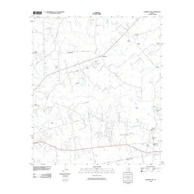 2010 Map of Chappell Hill, 2010 Print