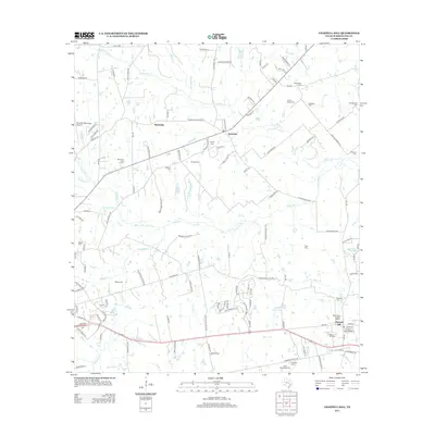 2013 Map of Chappell Hill, 2013 Print