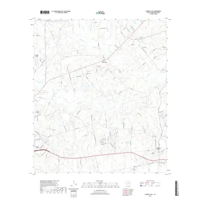 2019 Map of Chappell Hill, 2019 Print
