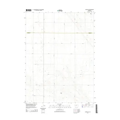 2014 Map of Chappell NE, 2014 Print