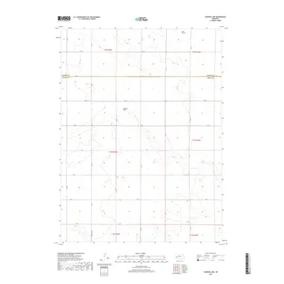 2017 Map of Chappell NW, 2017 Print