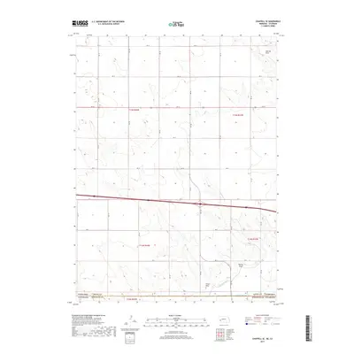2017 Map of Chappell SE, 2017 Print