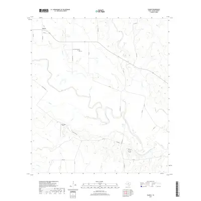 2019 Map of Charco, 2019 Print
