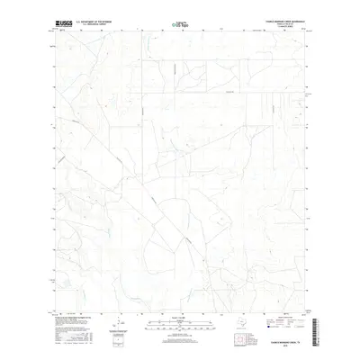 2016 Map of Charco Marrano Creek, 2016 Print