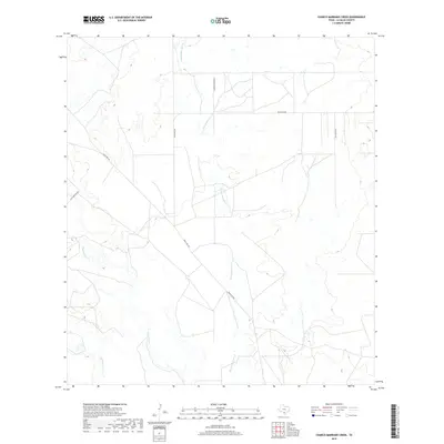 2019 Map of Charco Marrano Creek, 2019 Print