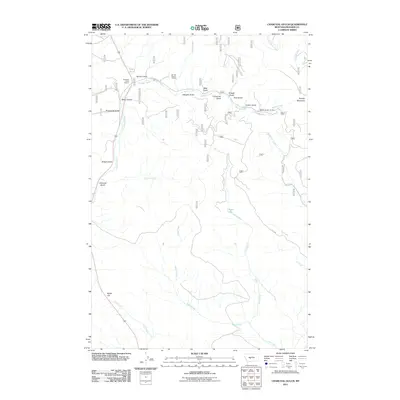 2011 Map of Charcoal Gulch, 2011 Print
