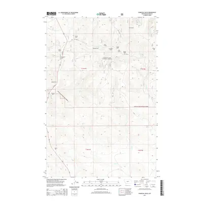 2014 Map of Charcoal Gulch, 2014 Print
