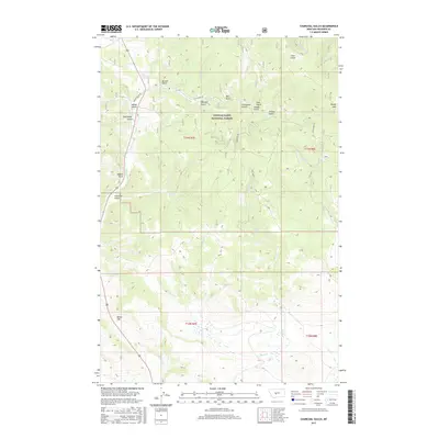 2017 Map of Charcoal Gulch, 2017 Print