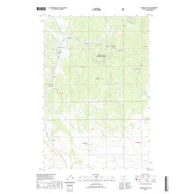 2020 Map of Charcoal Gulch, 2020 Print