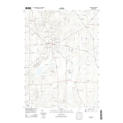2013 Map of Chardon, 2013 Print