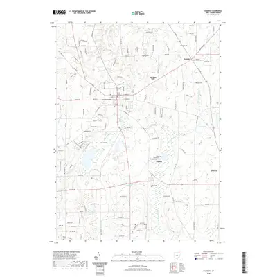 2019 Map of Chardon, 2019 Print